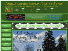 Tablet Screenshot of amherstgardencenter.com